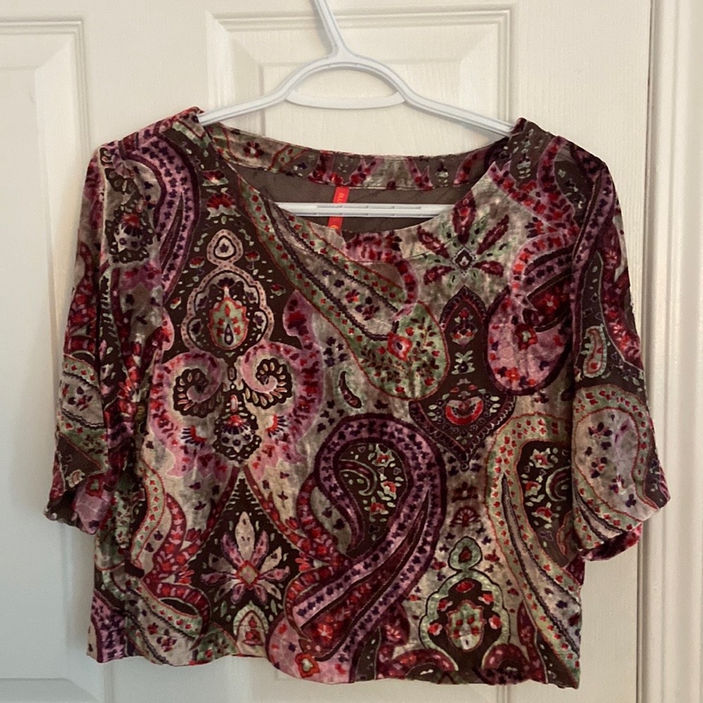 BlueSteel purple blouse in a size P (US6)